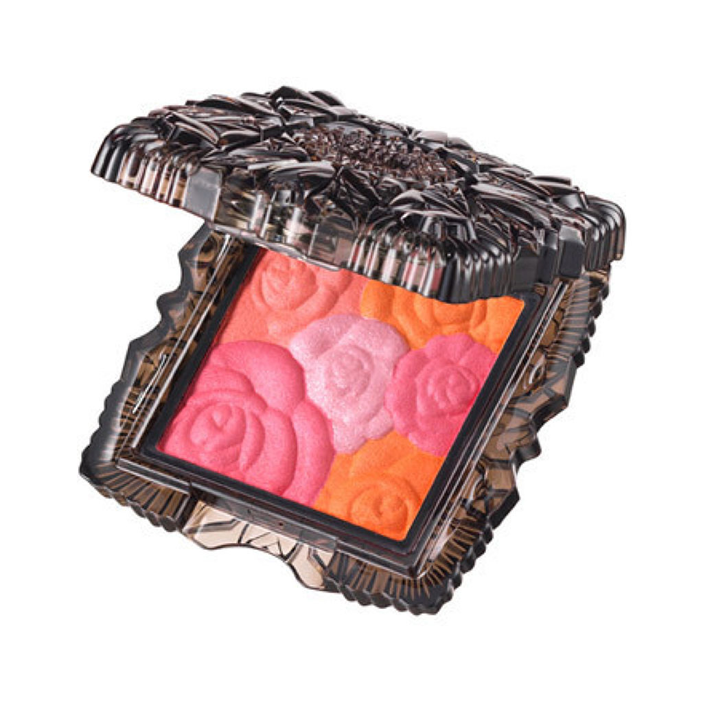 試してみた】ローズ チーク カラー N ANNA SUIの人気色・イエベブルベ