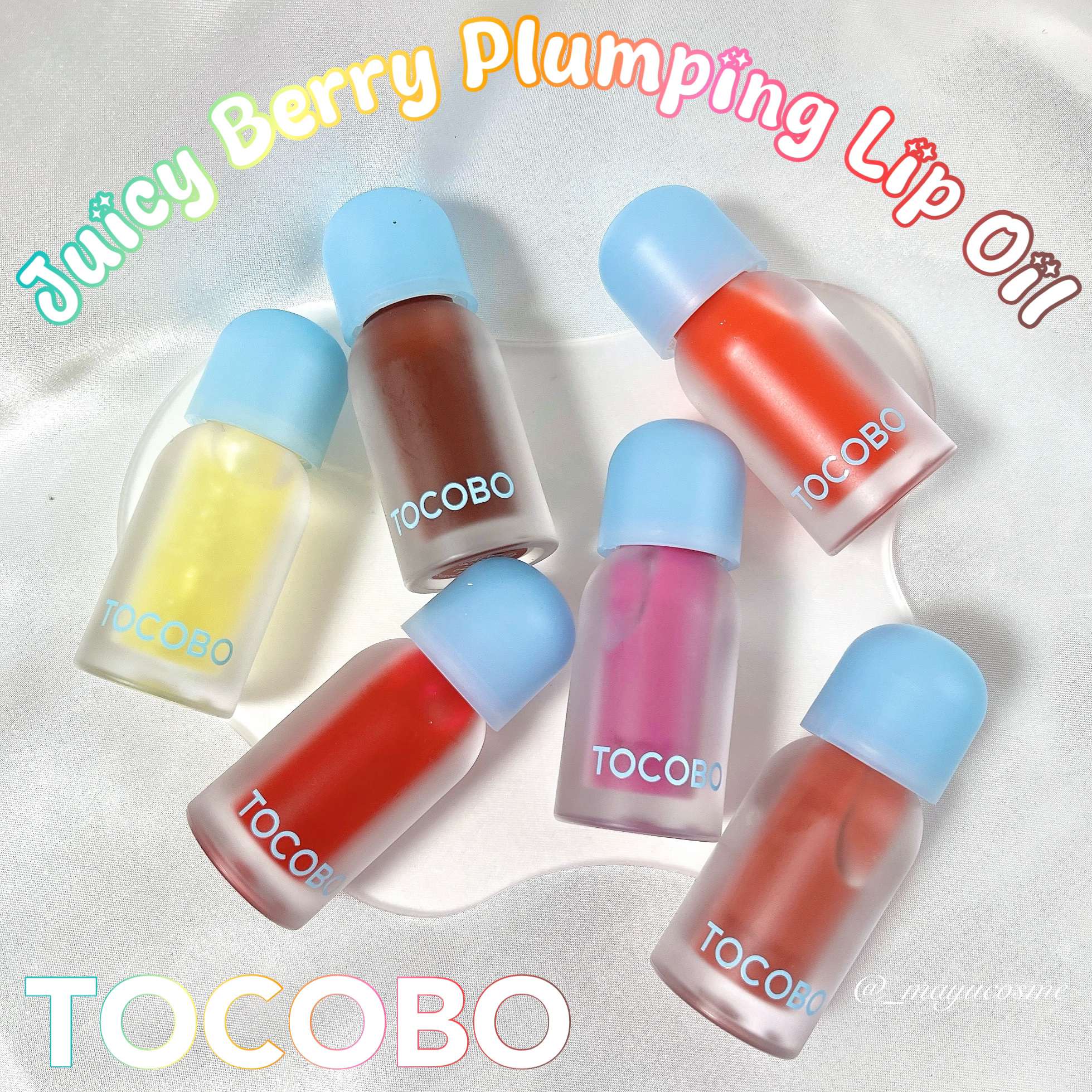 ジューシーベリープランピングリップオイル/TOCOBO/リップグロスを使ったクチコミ（1枚目）