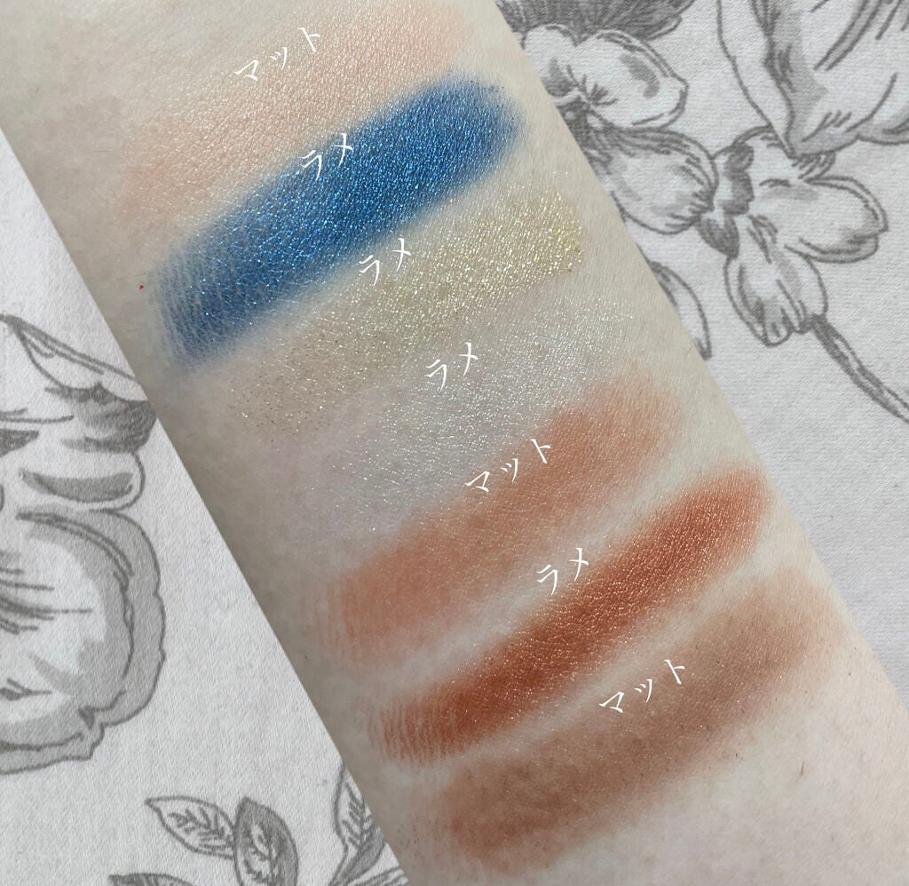 金銀蝶影浮彫彩粧盤 (マルチパレット)/花西子/マルチパレットを使ったクチコミ(4枚目)