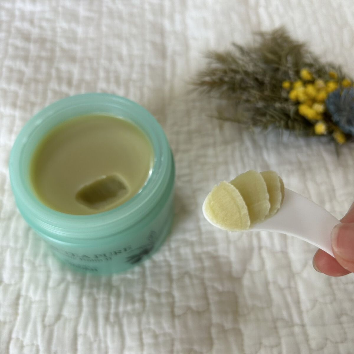 グリーンティーピュアクレンジングジェル/YADAH/クレンジングジェルを使ったクチコミ（3枚目）