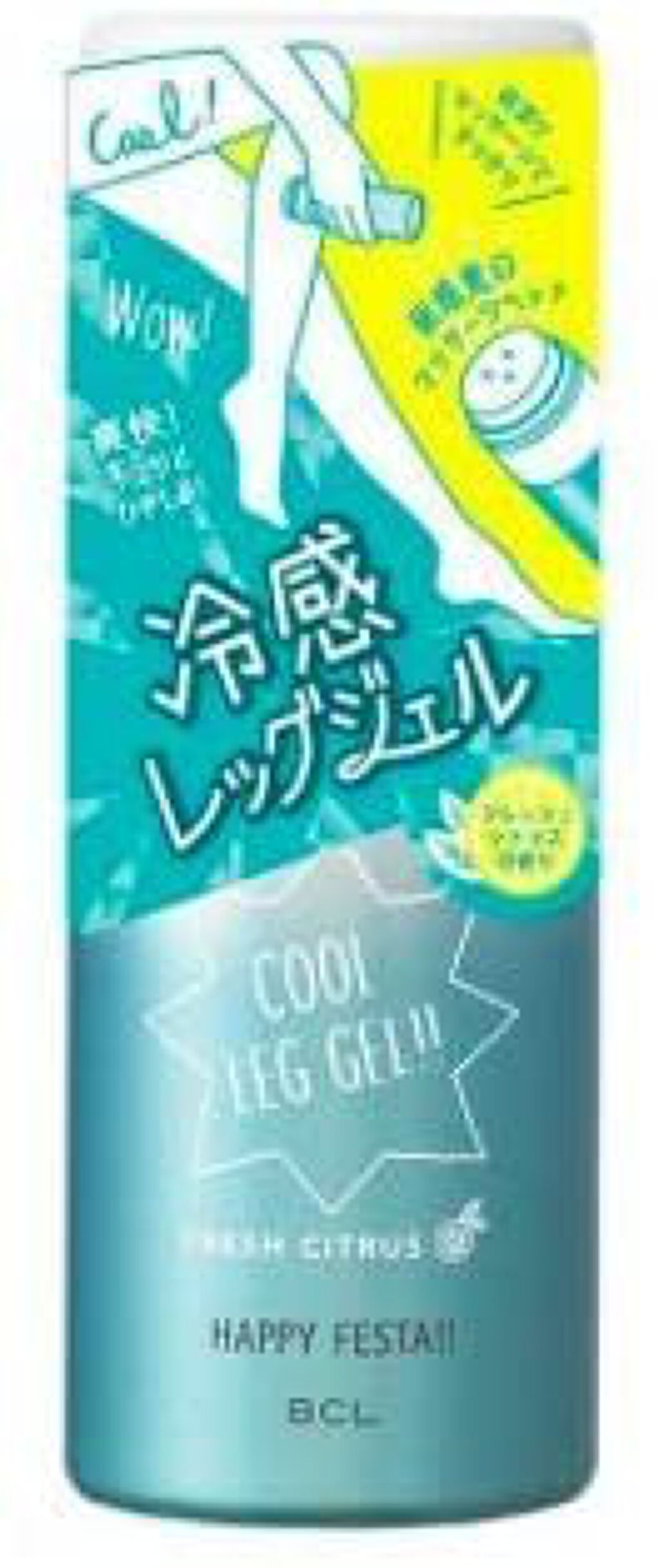 ハッピーフェスタ クールレッグジェル  フレッシュシトラスの香り