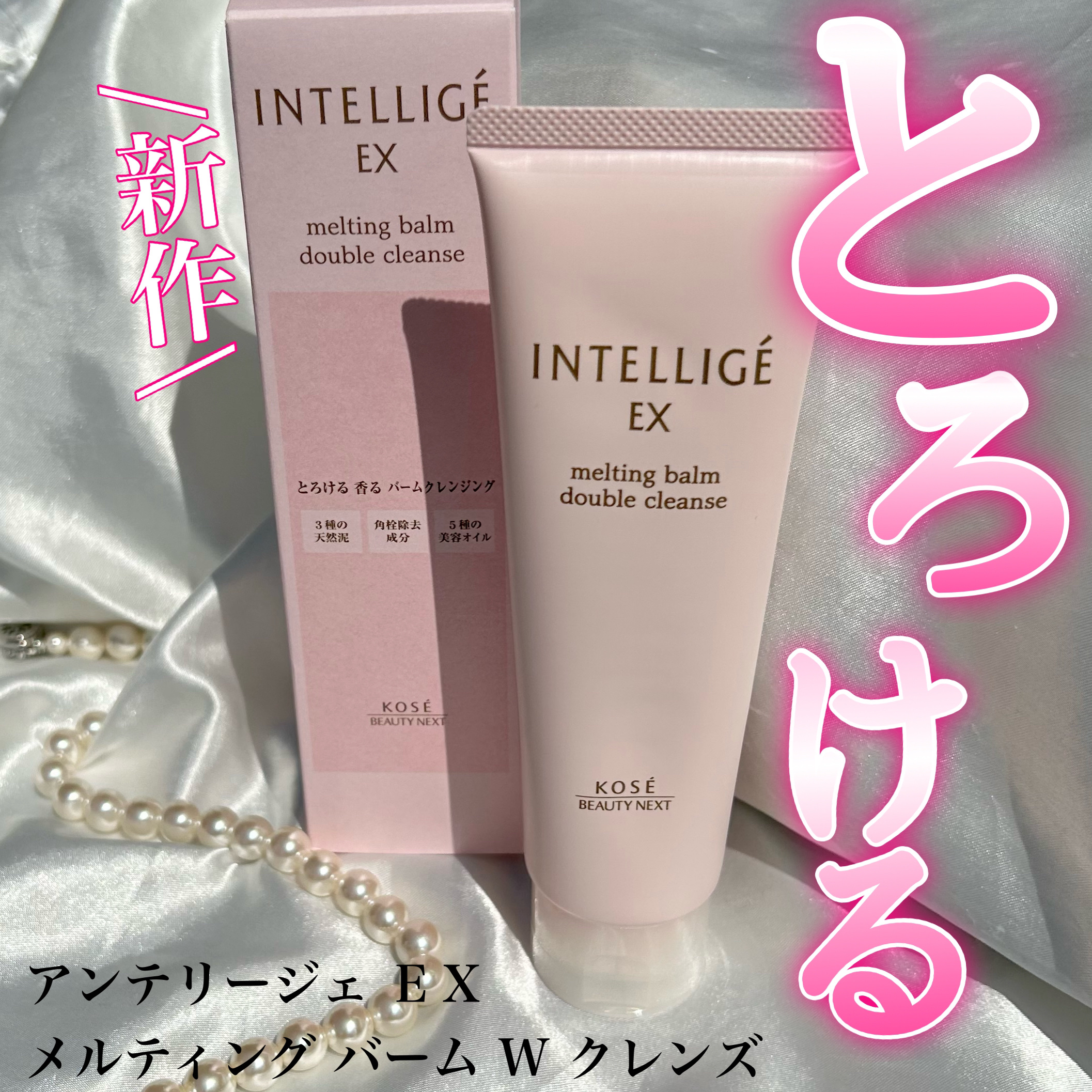 KOSE INTELLIGE EX 2点セット INTELLIGÉ EX スキンケアセット クレンジング 化粧水 乳液 KOSE