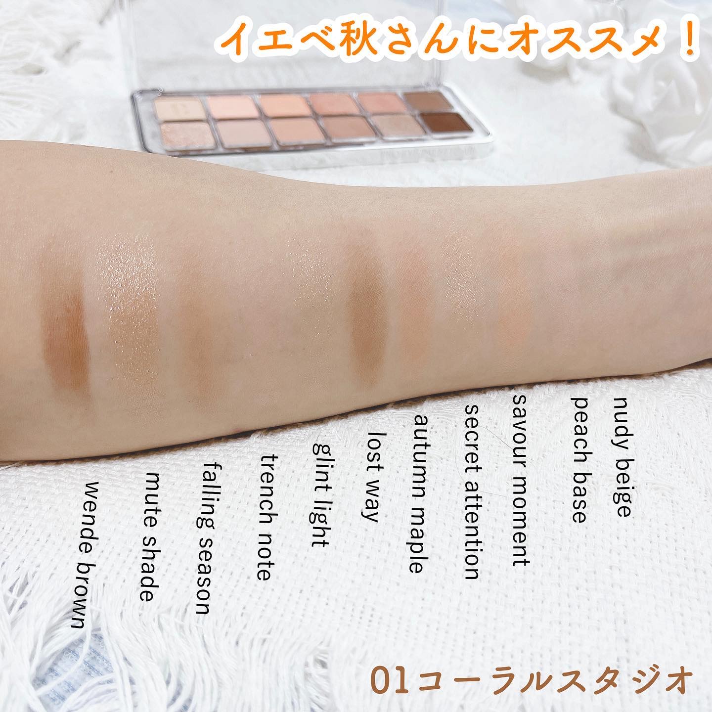 プロ アイ パレット エアー/CLIO/アイシャドウパレットを使ったクチコミ（2枚目）