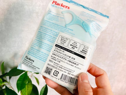 ダブルクリーンミントフレーバー /Plackers®/デンタルフロス・歯間ブラシを使ったクチコミ(3枚目)