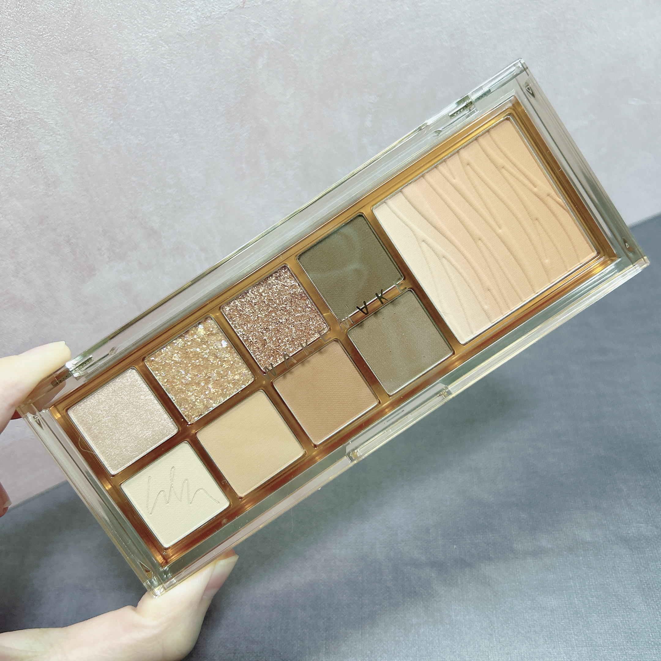 ミックスブラーリングアイパレット/wakemake/マルチパレットを使ったクチコミ（2枚目）