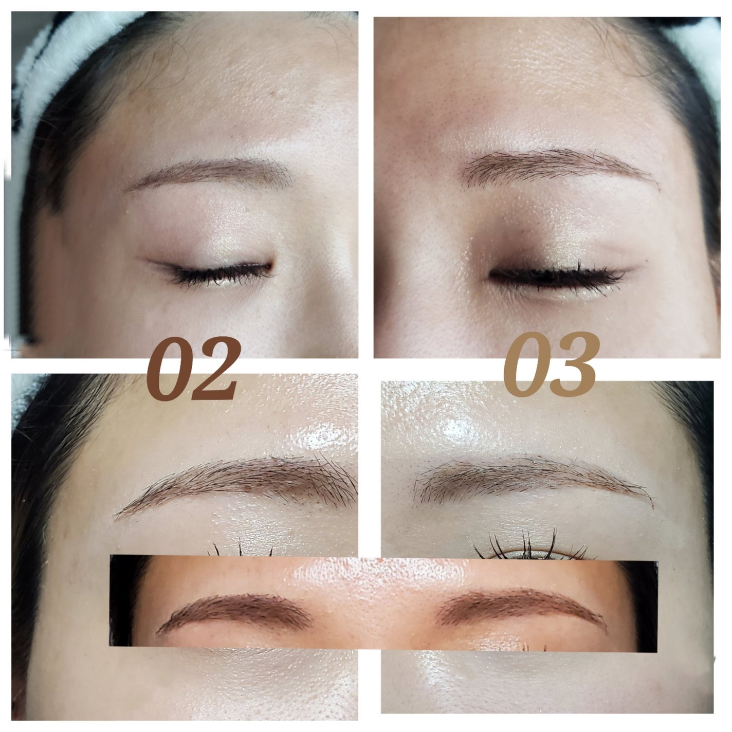 ハンオールブロウカラ/rom&nd/眉マスカラを使ったクチコミ(4枚目)