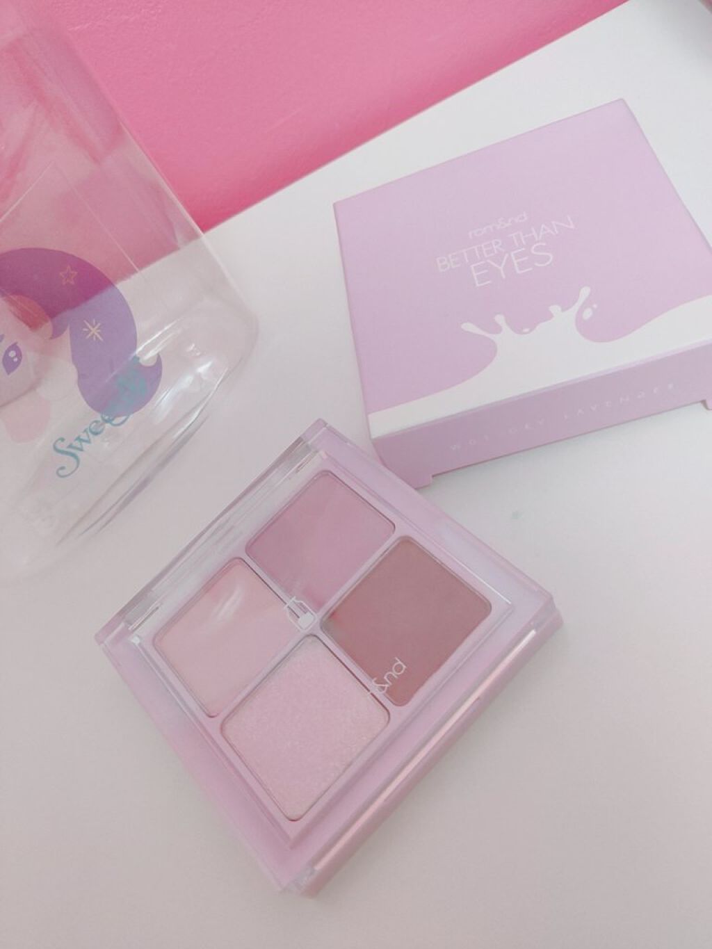 ベターザンアイズ ミルクシリーズ/rom&nd/アイシャドウパレットを使ったクチコミ(1枚目)