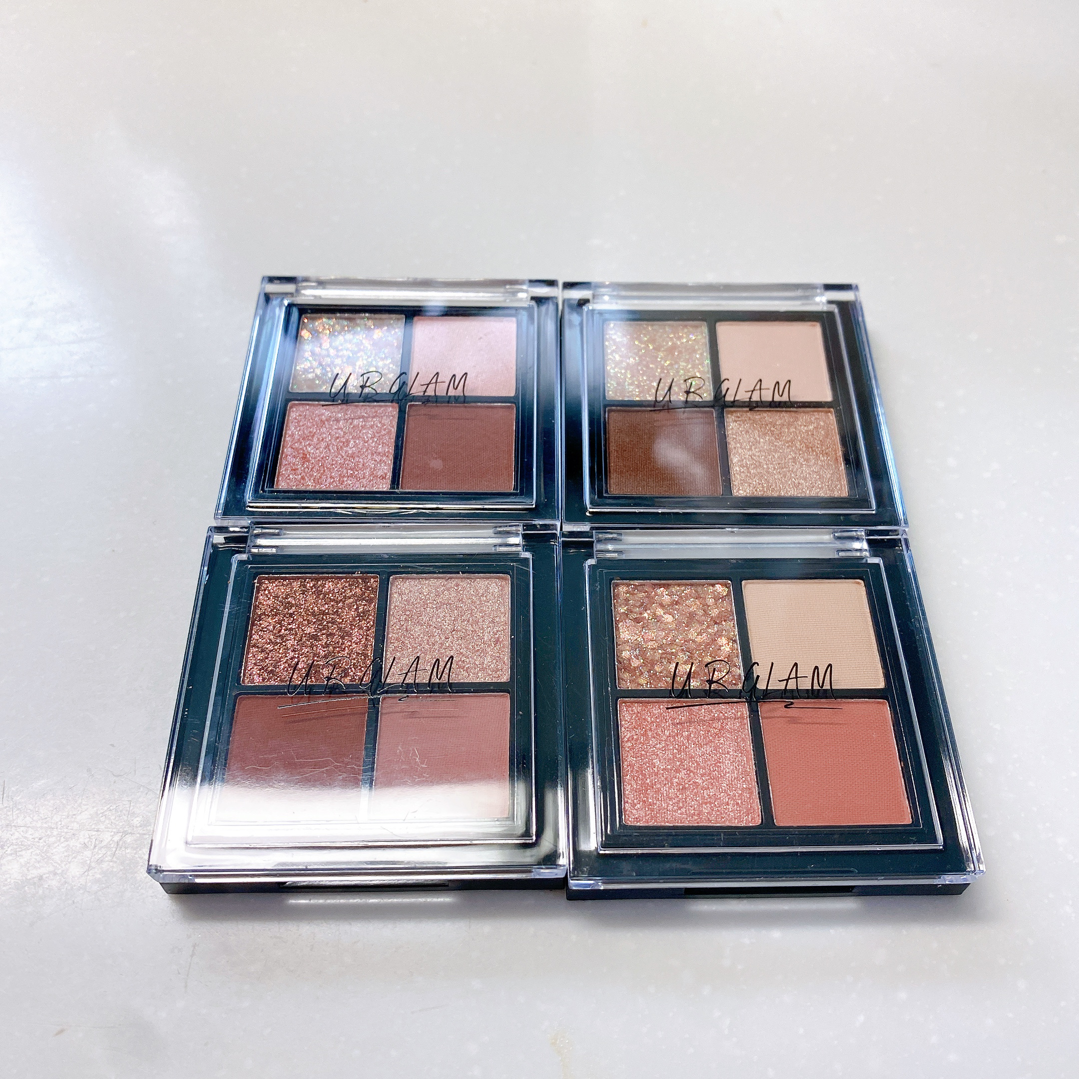 UR GLAM グリッターアイズ /U R GLAM/アイシャドウパレットを使ったクチコミ（3枚目）