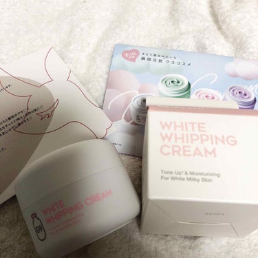 LIPPSから届きました！

G9SKIN  
WHITE WHIPPING CREAM

軽い塗り心地でふわっとしてるクリームだなって思います
ナチュラルにトーンアップしてくれます

ちゃんと保湿した