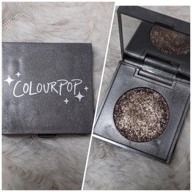  プレスグリッター/ColourPop/パウダーアイシャドウを使ったクチコミ（3枚目）