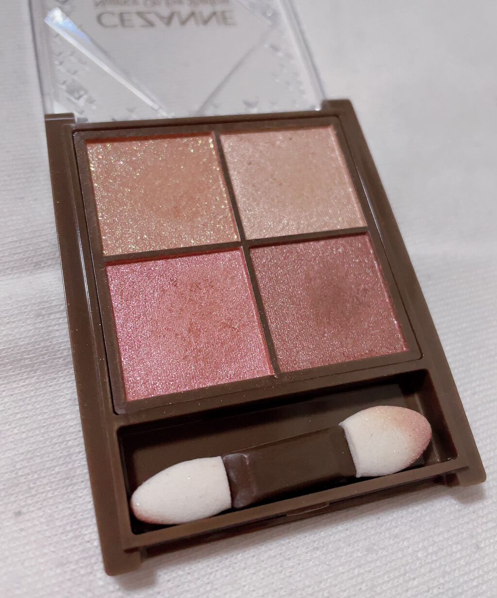 ニュアンスオンアイシャドウ/CEZANNE/アイシャドウパレットを使ったクチコミ（2枚目）