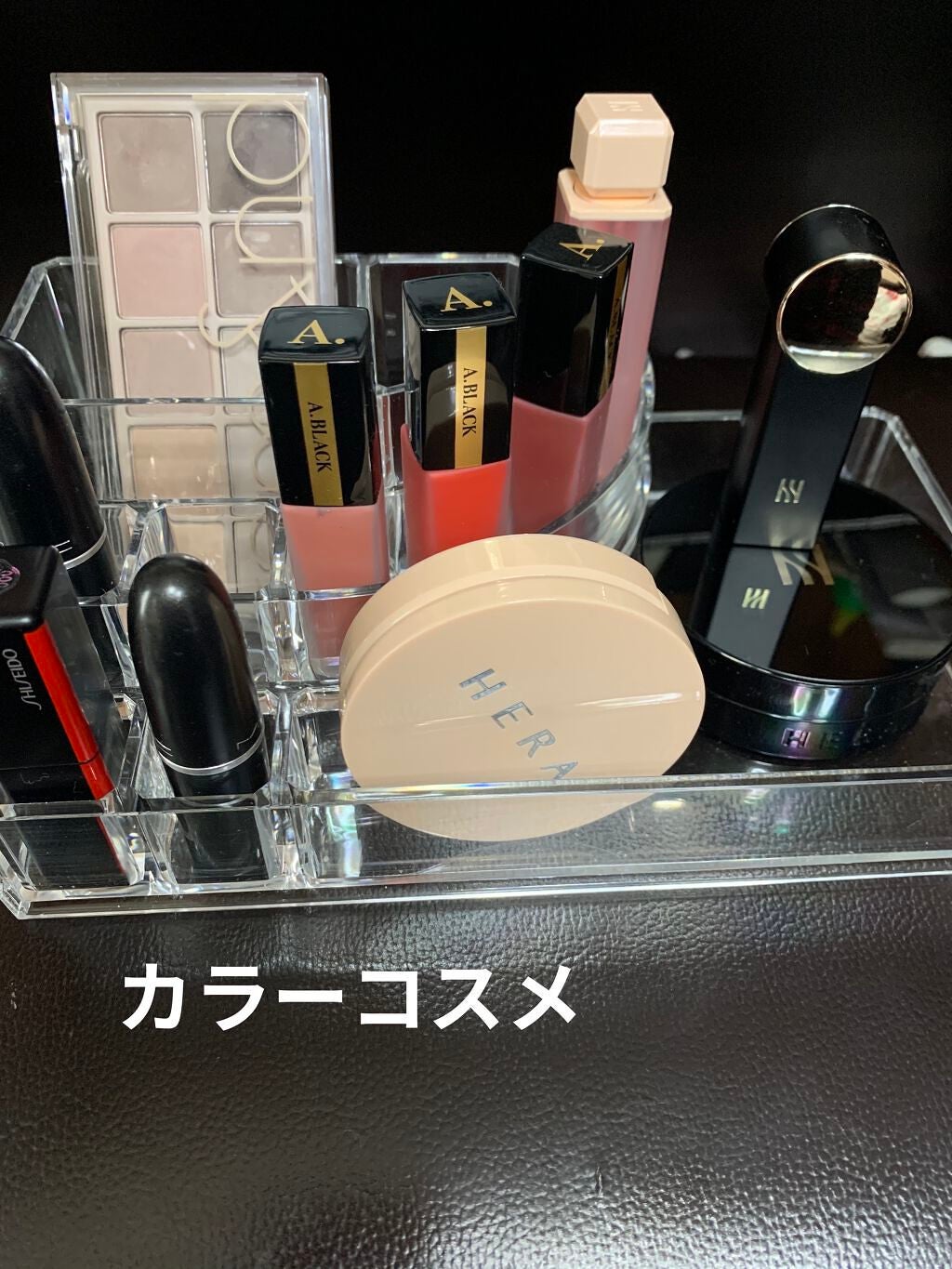 3段式クリアーケース/DAISO/その他化粧小物を使ったクチコミ(4枚目)