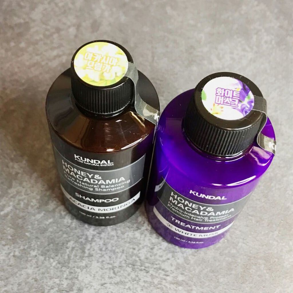 ネイチャーシャンプー/KUNDAL/市販シャンプーを使ったクチコミ（3枚目）