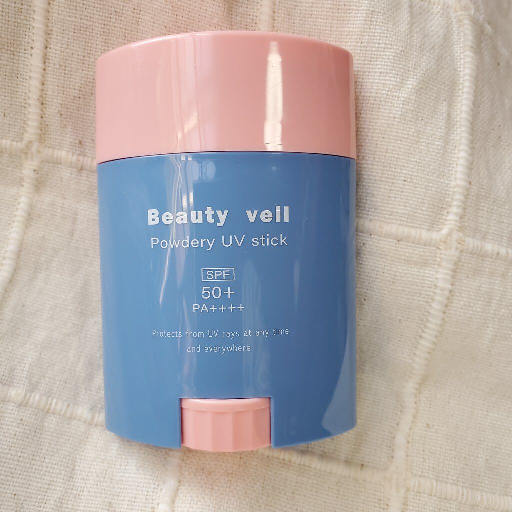パウダリーUVスティック/Beauty veil/日焼け止めスティックを使ったクチコミ（1枚目）