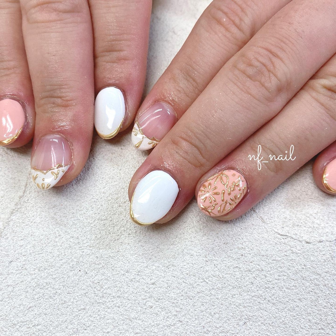 Natsumi◎nailist on LIPS 「.持ち込み¥9,980.#ネイル#ネイルデザイン#ネイルア..」(3枚目)