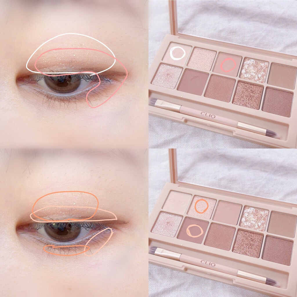 プロ アイ パレット/CLIO/アイシャドウパレットを使ったクチコミ(2枚目)