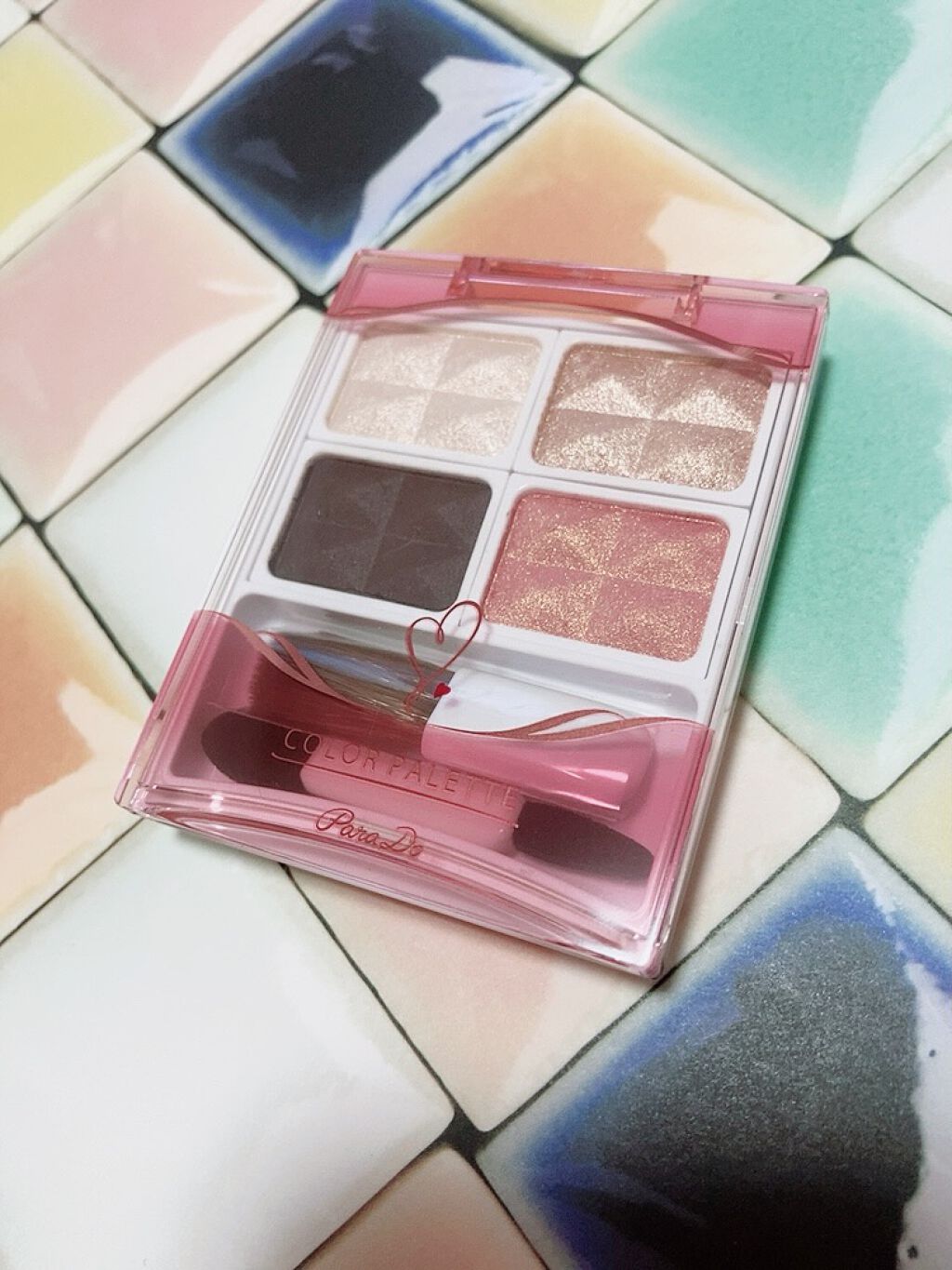 カラーパレット 01 ベーシックフェミニン/パラドゥ/マルチパレットを使ったクチコミ（1枚目）