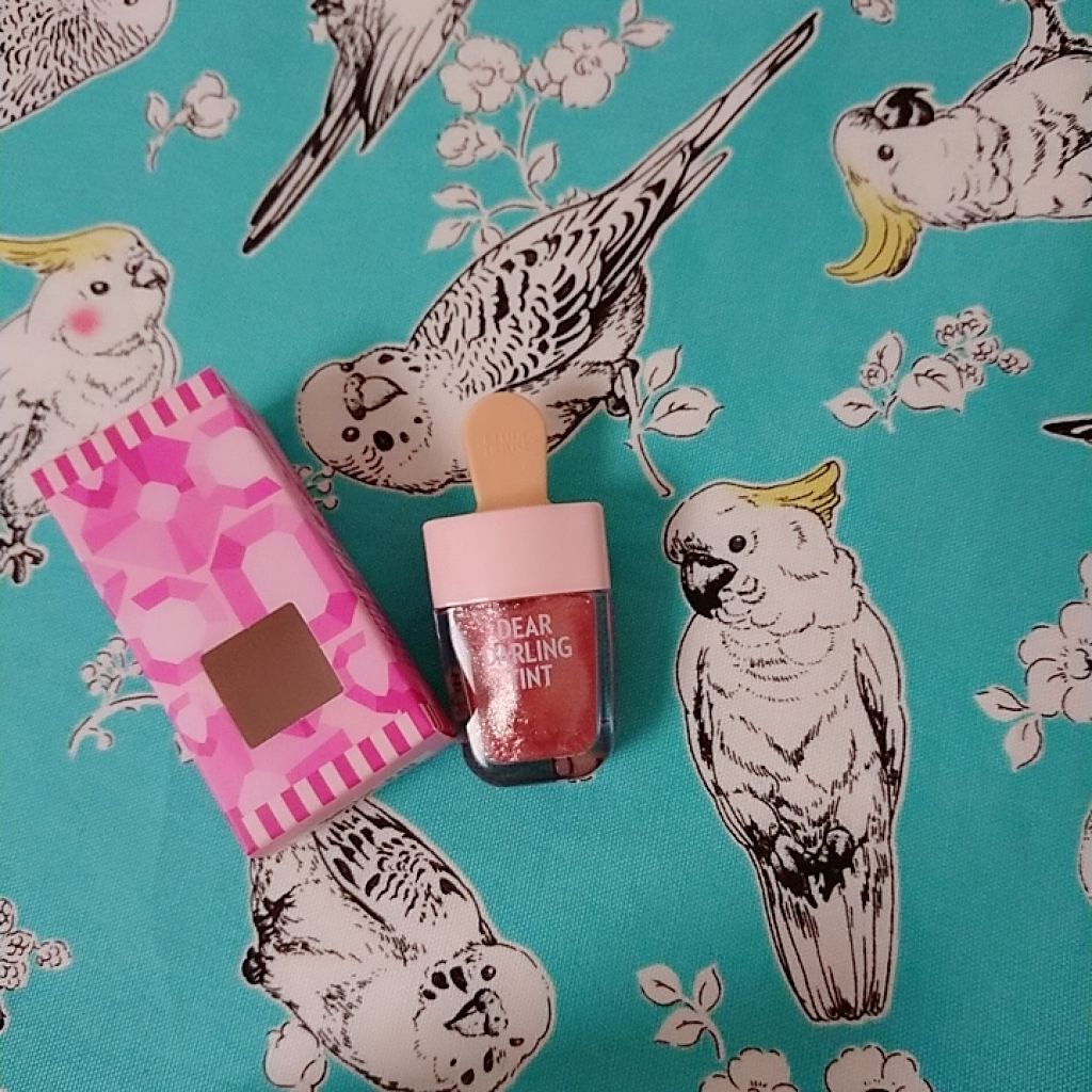 ディアダーリン ウォータージェルティント （アイスティント）/ETUDE/口紅を使ったクチコミ（1枚目）