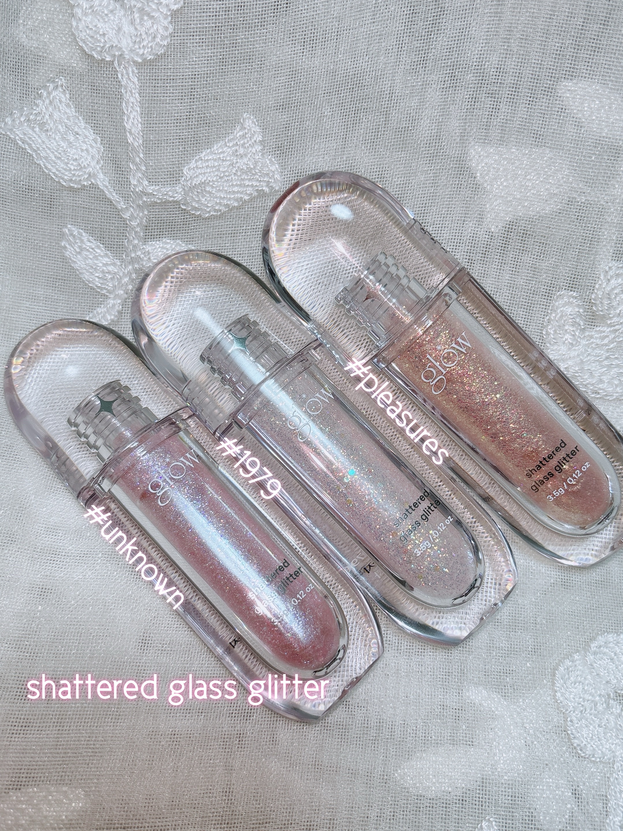 グラスグリッター/glow/グリッターを使ったクチコミ（1枚目）