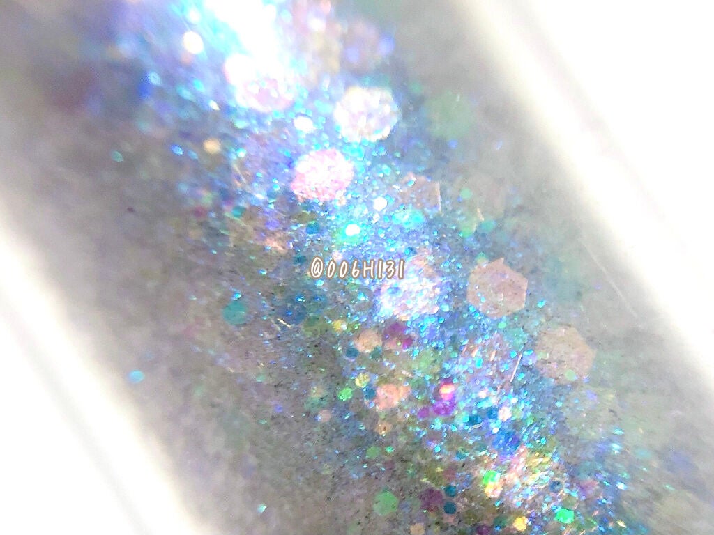 リキッド グリッター シャドウ/rom&nd/グリッターを使ったクチコミ(3枚目)