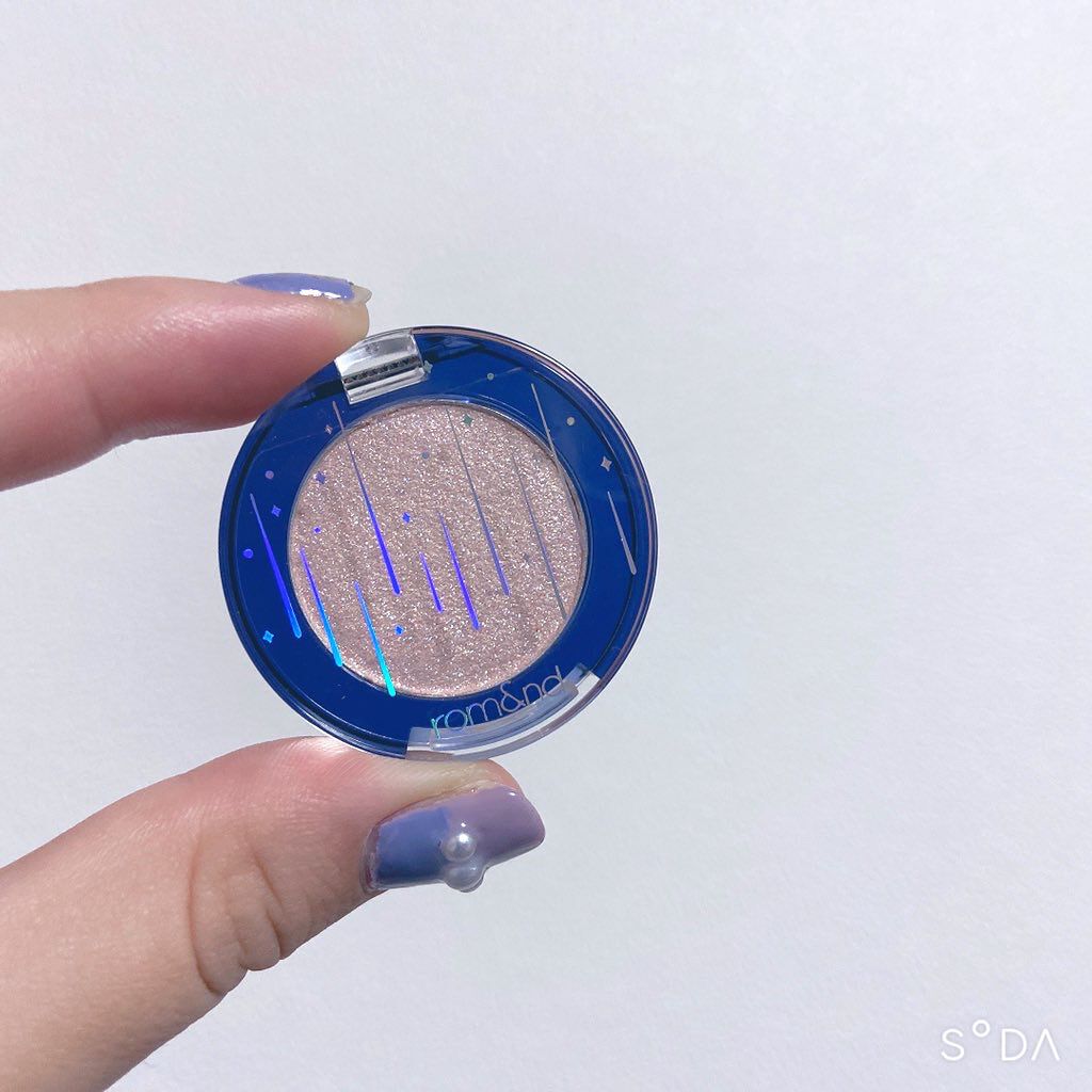 グリッター シャドウ カラー/rom&nd/グリッターを使ったクチコミ（2枚目）