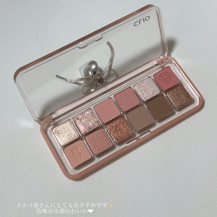プロ アイ パレット エアー/CLIO/アイシャドウパレットを使ったクチコミ(2枚目)