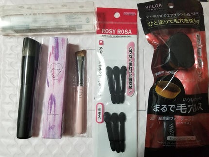 濃密ファンデーションブラシ/ベロアタッチ/メイクブラシを使ったクチコミ(1枚目)