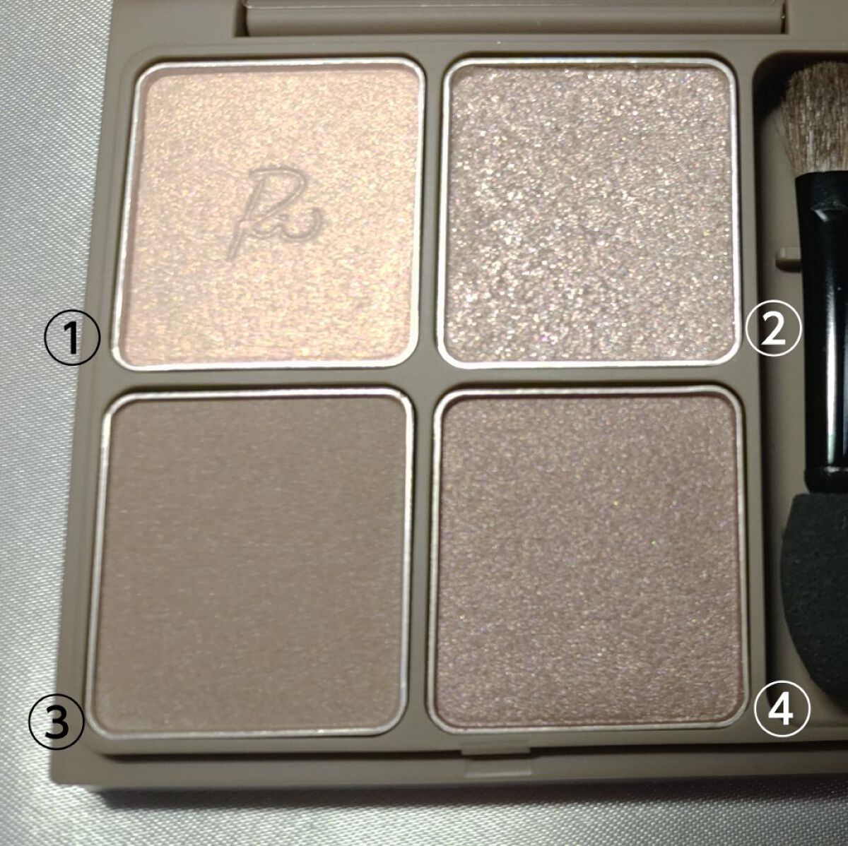 インザミラーアイパレット/Ririmew/アイシャドウパレットを使ったクチコミ（2枚目）