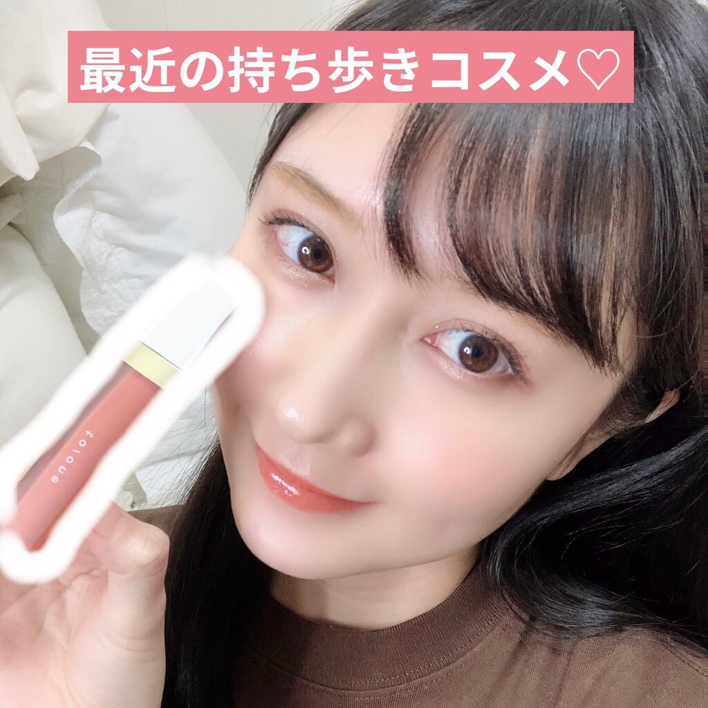 トーン ペタル エッセンス カラー バター/to/one/リップグロスを使ったクチコミ(1枚目)