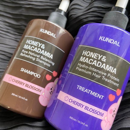 BT21 ハニー&マカダミア /ネイチャーシャンプー/プロテイントリートメントセット/KUNDAL/市販シャンプーを使ったクチコミ(1枚目)