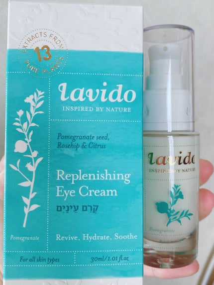 リプレニッシングアイクリーム/Lavido/アイケア・アイクリームを使ったクチコミ(1枚目)
