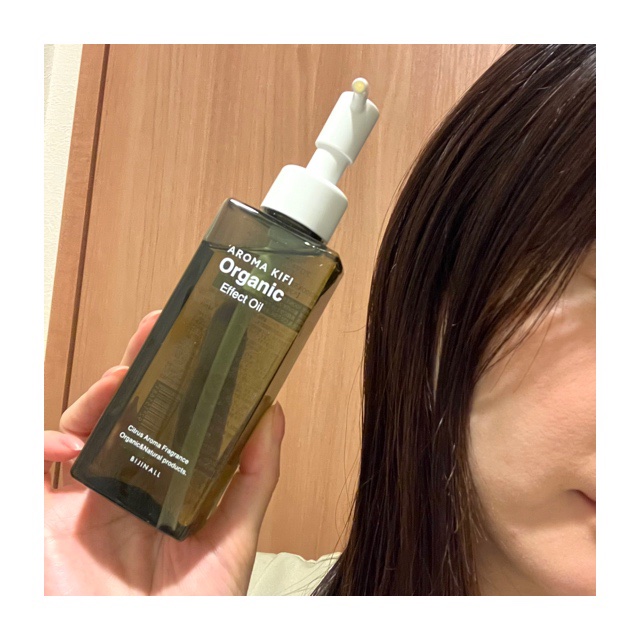オーガニック エフェクトオイル/AROMA KIFI/ヘアオイルを使ったクチコミ（3枚目）