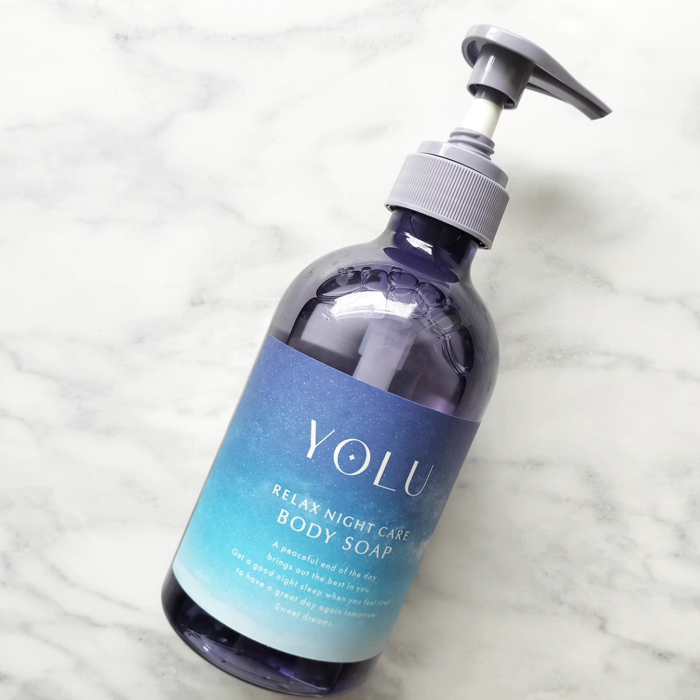 リラックスナイトケアボディソープ 440ml/YOLU/ボディソープを使ったクチコミ（1枚目）