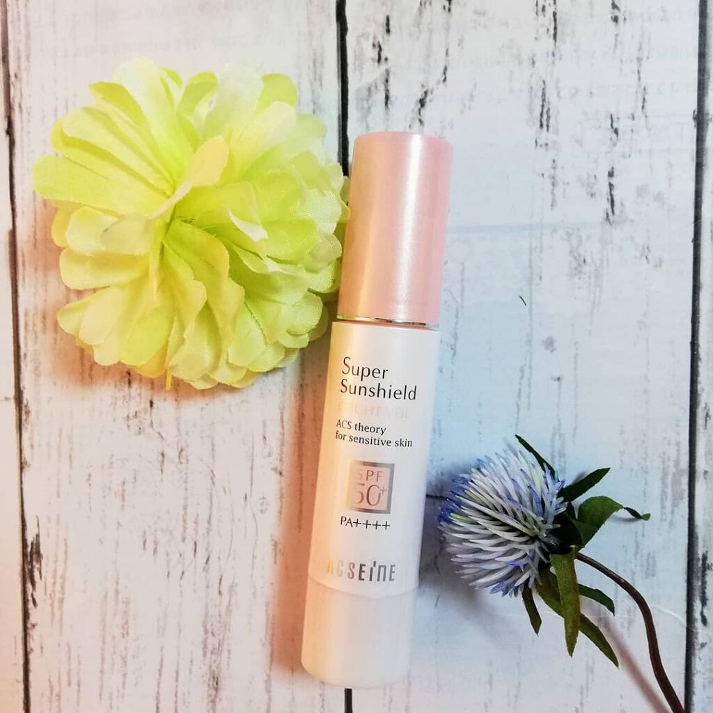 スーパーサンシールド ブライトヴェール/ACSEINE/化粧下地を使ったクチコミ(4枚目)