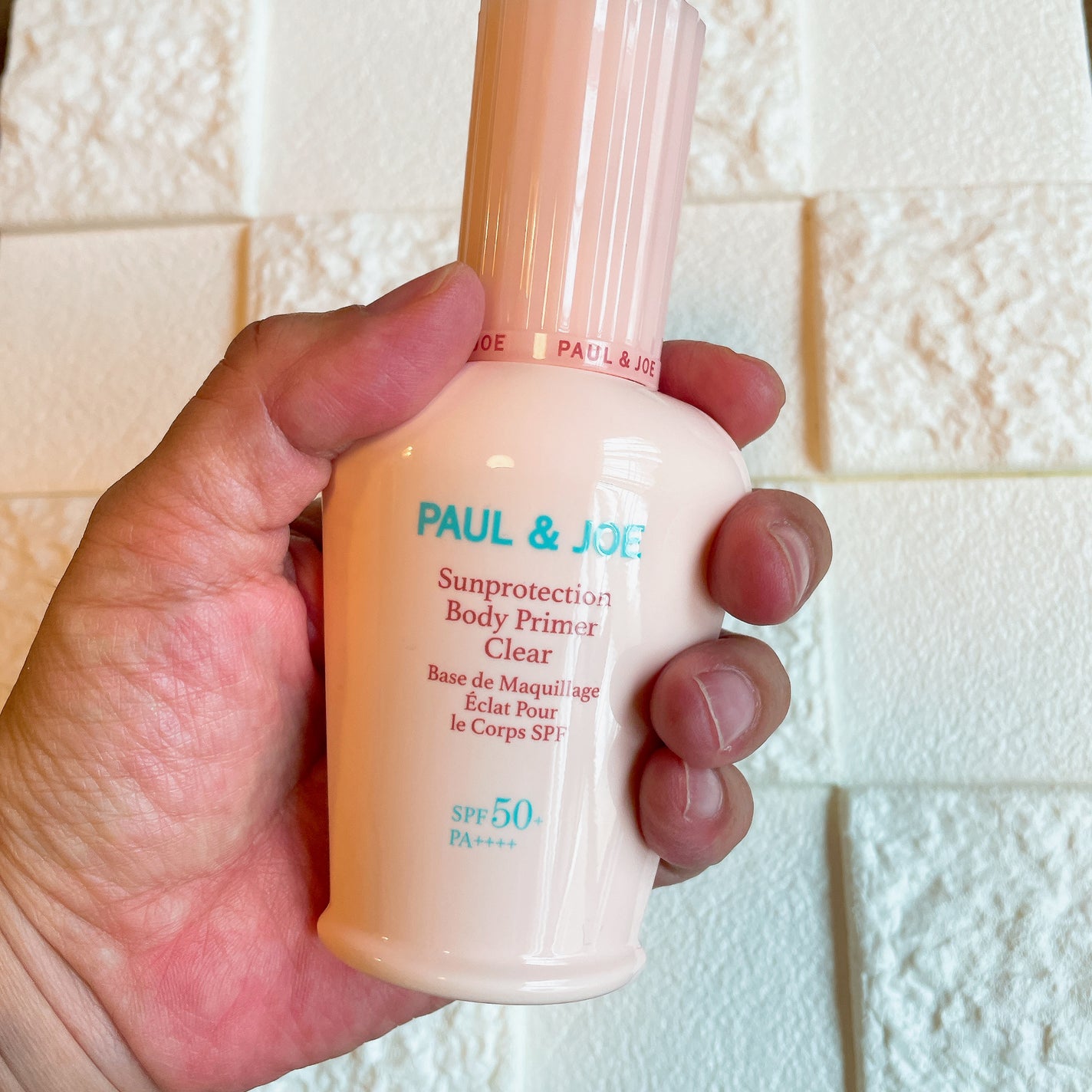 サンプロテクション ボディプライマー クリア/PAUL & JOE BEAUTE/日焼け止めローションを使ったクチコミ(3枚目)
