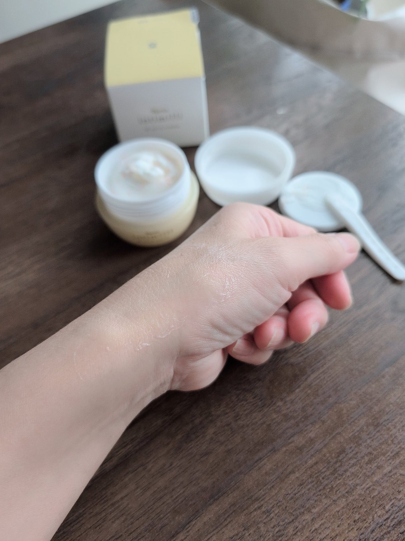 アンティミリ Wオイルイン クリーム/ナリス化粧品/フェイスクリームを使ったクチコミ(4枚目)