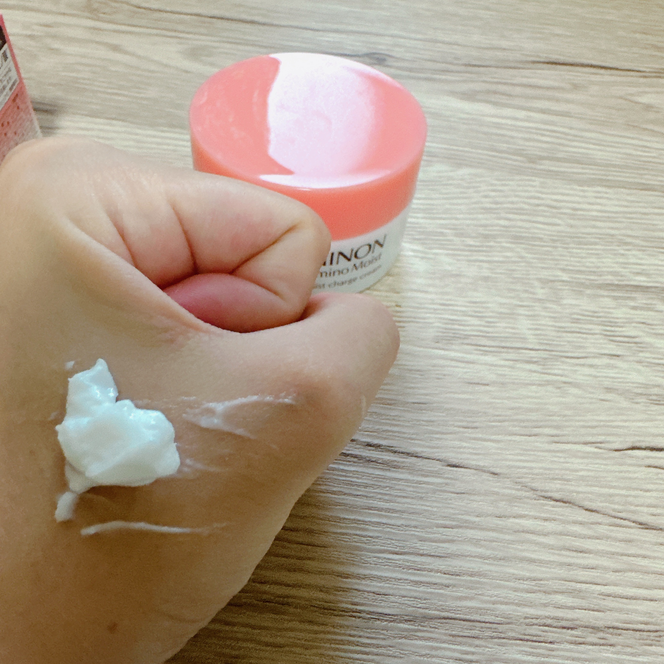 ミノン アミノモイスト モイストチャージ クリーム/ミノン/フェイスクリームを使ったクチコミ（3枚目）