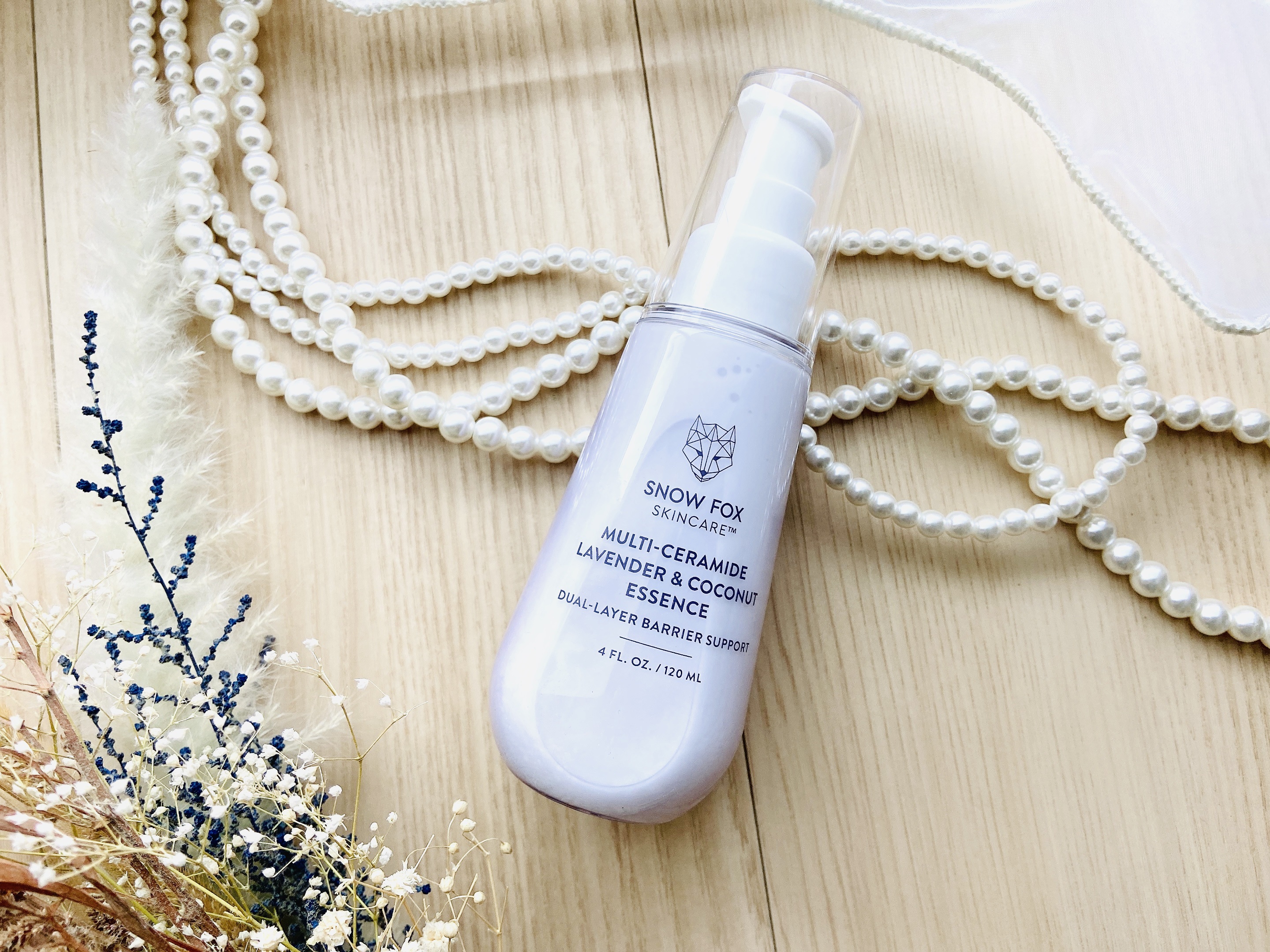 フレンチ ガーデン ミルキー エッセンス/SNOW FOX SKINCARE/美容液を使ったクチコミ（2枚目）