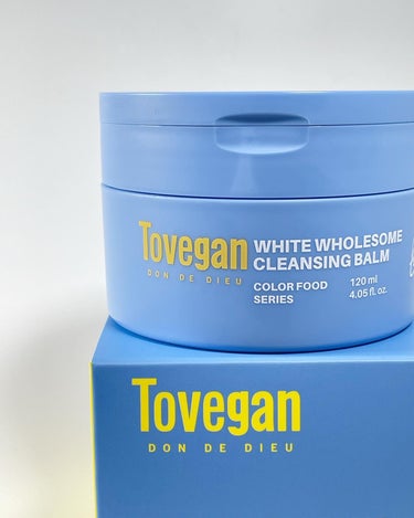 Tovegan カラーフードシリーズホワイトホールサムクレンジングバームのクチコミ「・
Tovegan / @tovegan.jp 
・
・
カラーフードシリーズ
ホワイトホール.....」（1枚目）