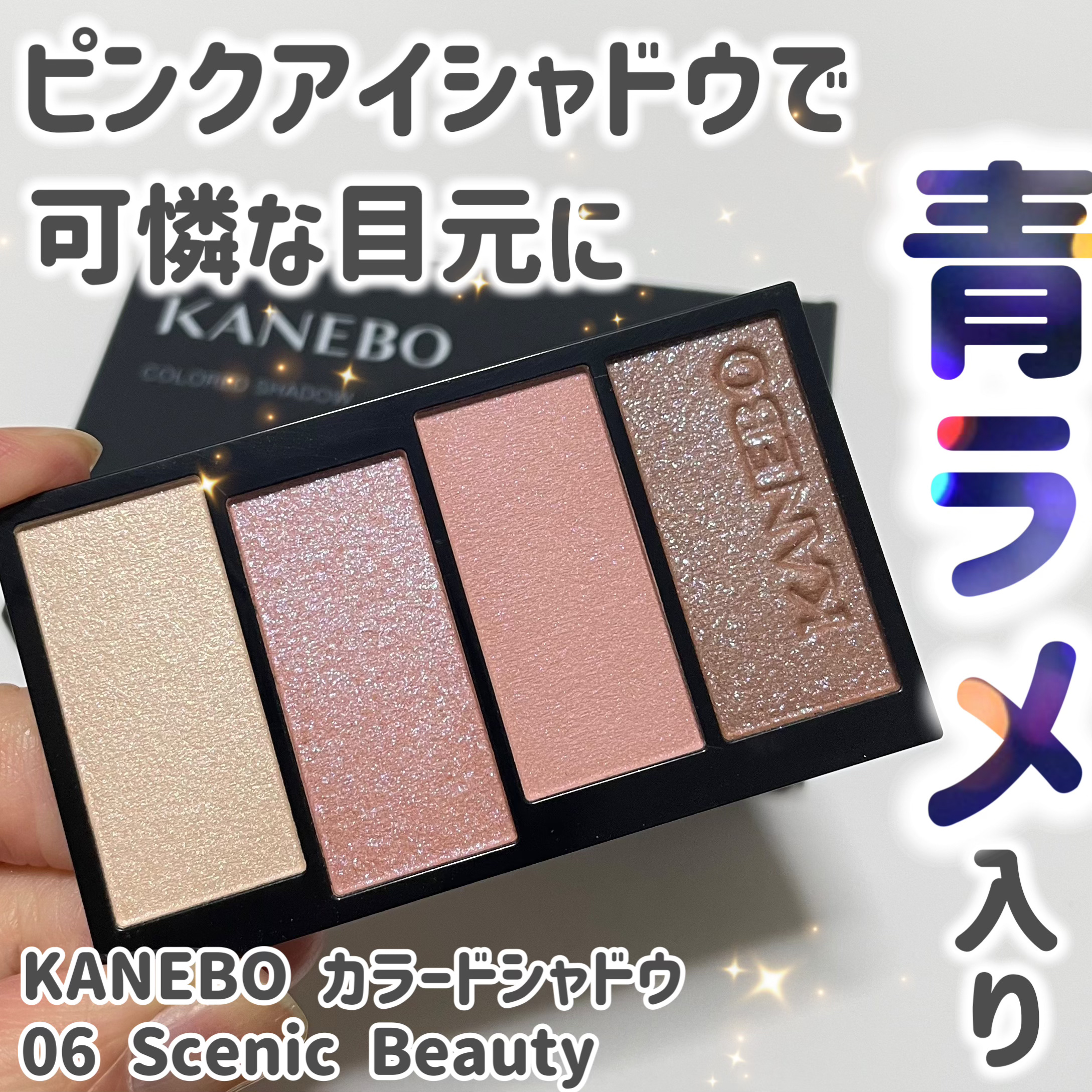 カラードシャドウ/KANEBO/アイシャドウパレットを使ったクチコミ（1枚目）