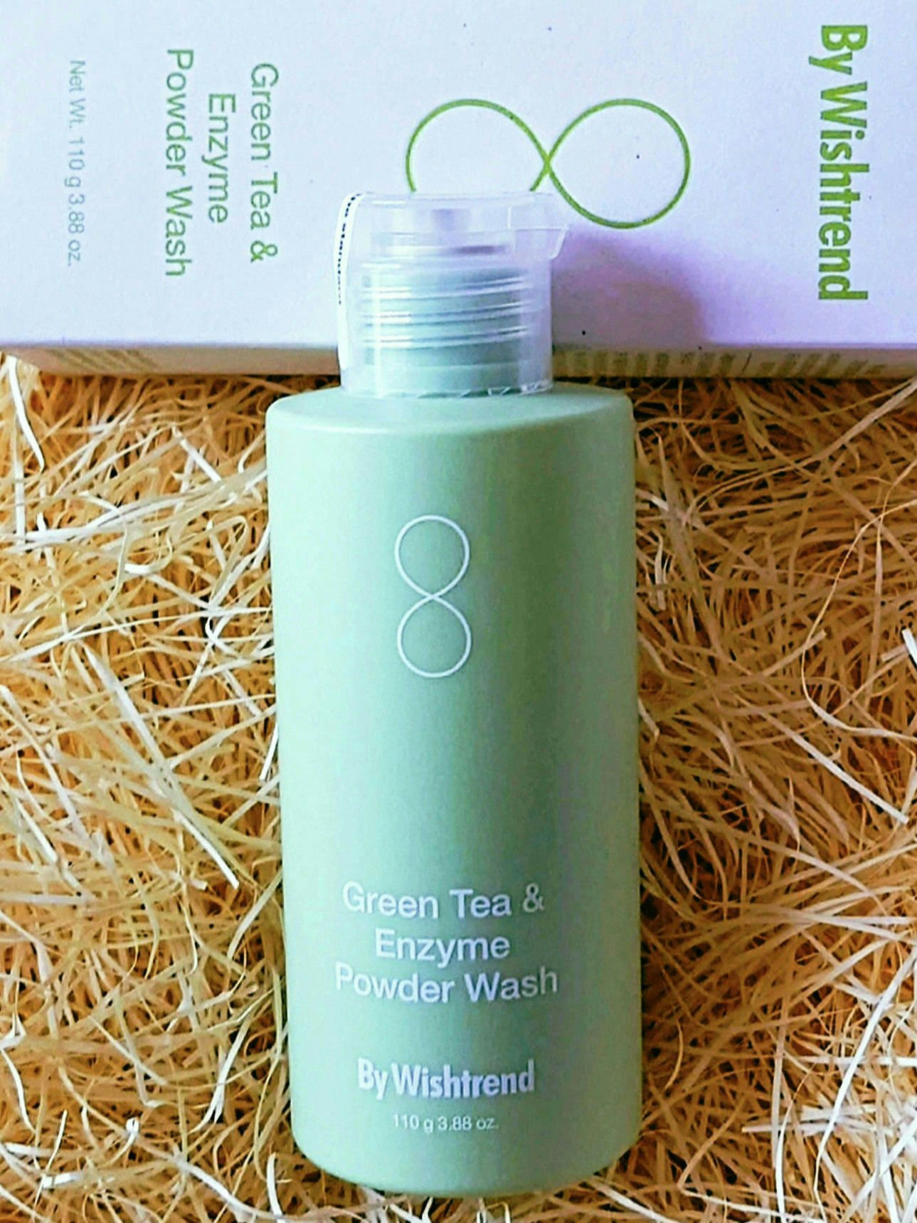 グリーンティー&エンザイムパウダーウォッシュ/By Wishtrend/洗顔パウダーを使ったクチコミ（1枚目）
