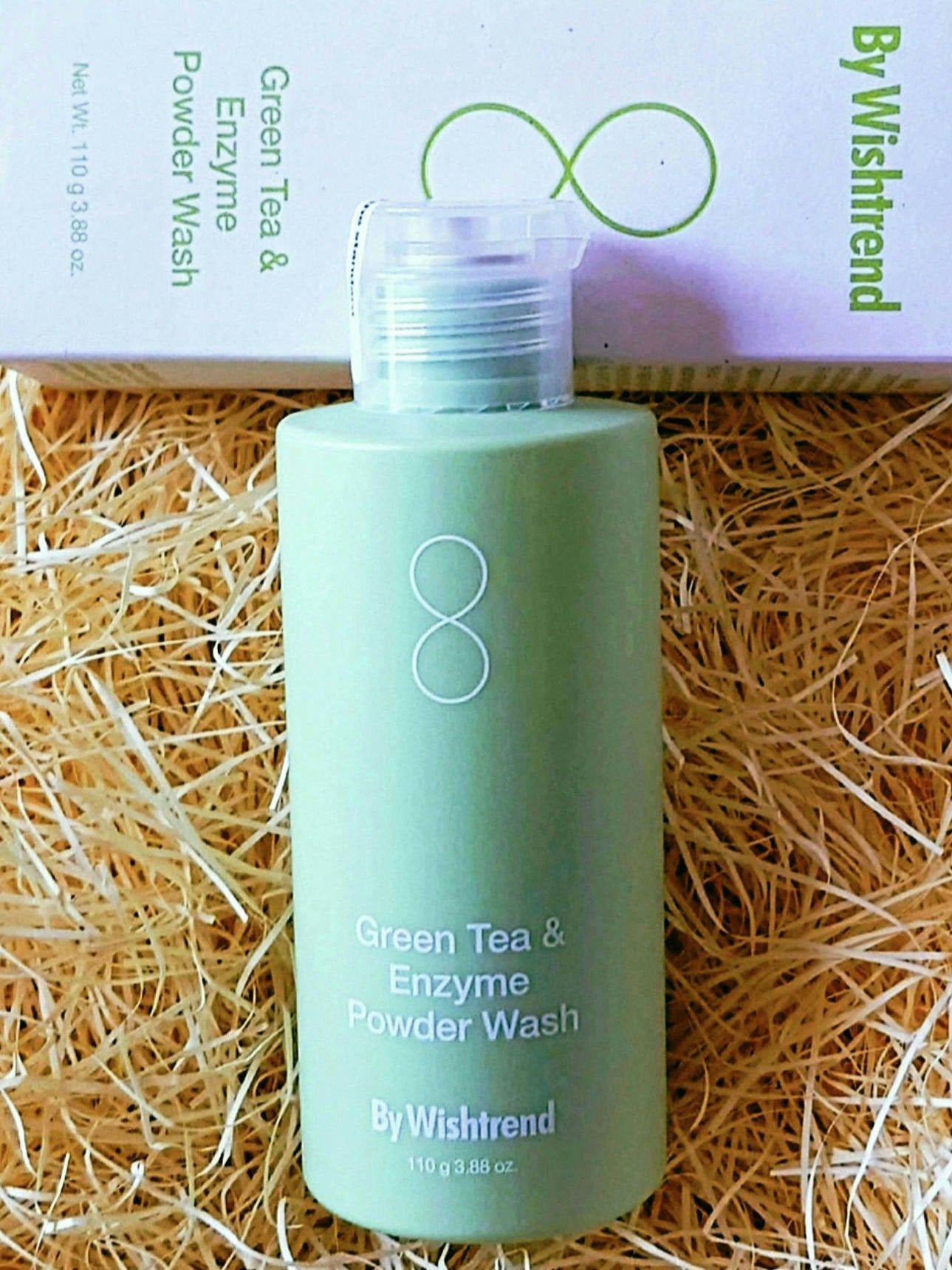 グリーンティー&エンザイムパウダーウォッシュ/By Wishtrend/洗顔パウダーを使ったクチコミ(1枚目)