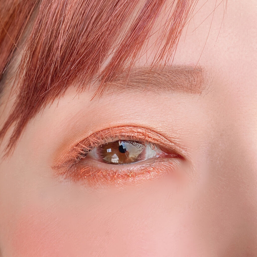 ブローアンリミテッド クラッシュド オレンジ/shu uemura/マスカラを使ったクチコミ（2枚目）