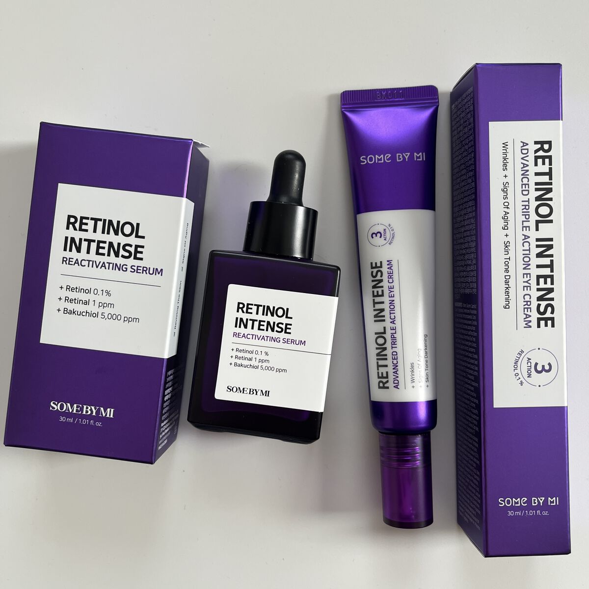 レチノールインテンシブ アドバンスドトリプルアクションアイクリーム/SOME BY MI/アイケア・アイクリームを使ったクチコミ（1枚目）