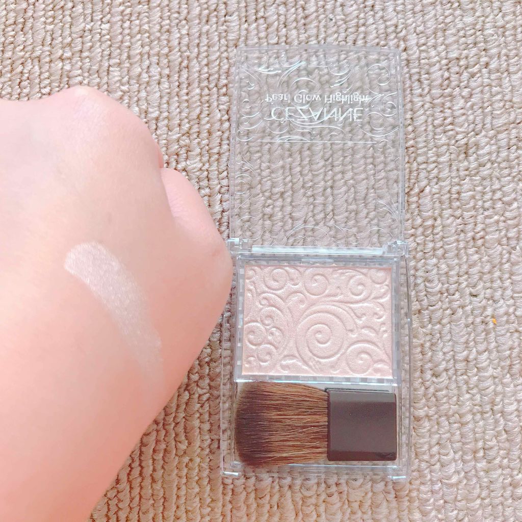 パールグロウハイライト/CEZANNE/パウダーハイライトを使ったクチコミ（2枚目）