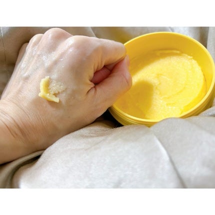 Q+Me スウィートボムタラソスクラブレモンティーの香り/AGARISM/バスト・ヒップケアを使ったクチコミ(4枚目)