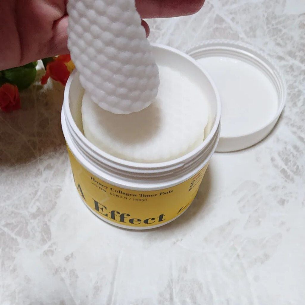 はちみつコラーゲントナーパッド/BIA Effect/トナーパッドを使ったクチコミ(6枚目)