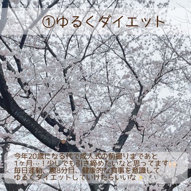 まな୨୧美容好き大学生の自分磨き記録 on LIPS 「今日は少し遅くなってしまったけど、私の4月の目標を紹介します🤍..」（2枚目）