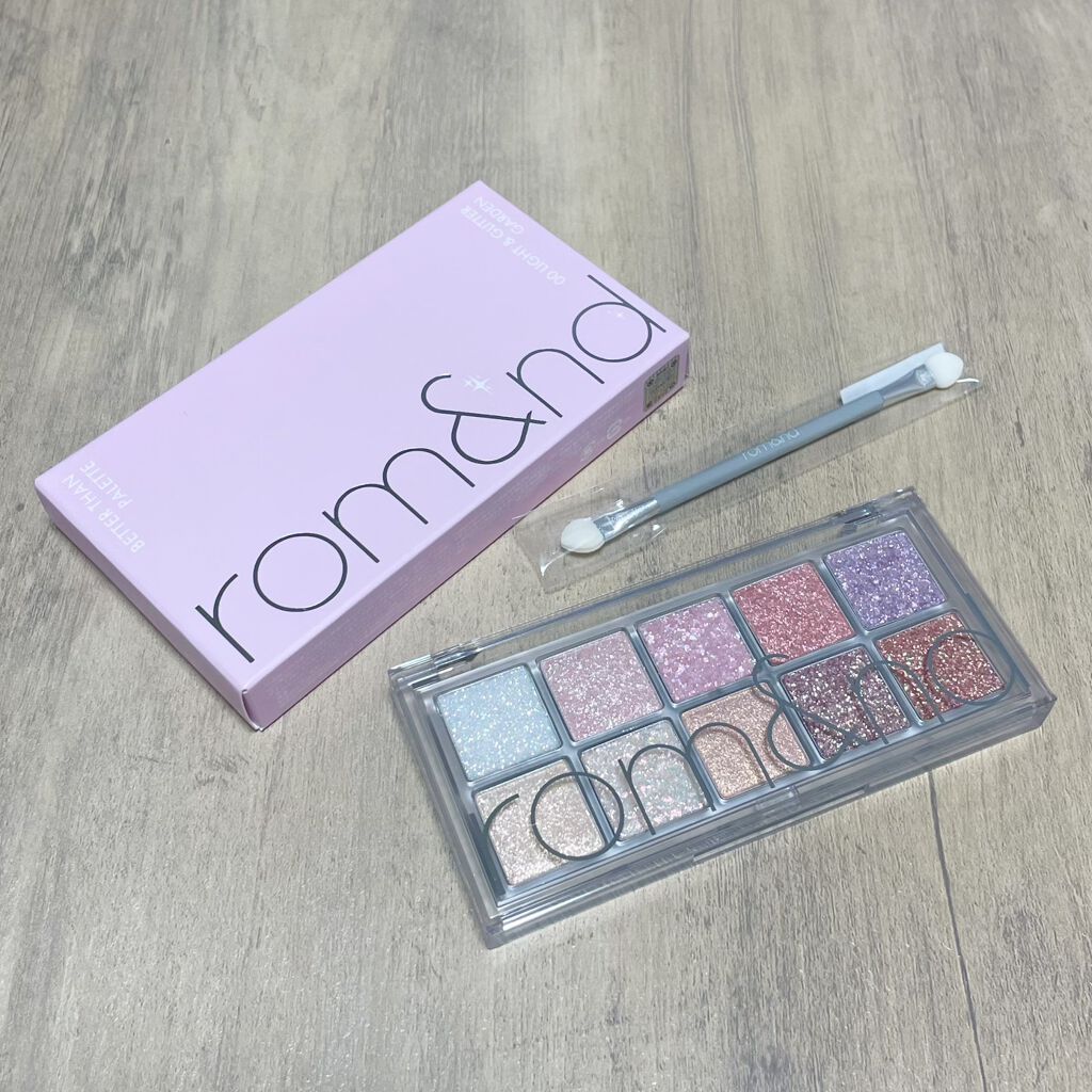 ベターザンパレット/rom&nd/アイシャドウパレットを使ったクチコミ（1枚目）