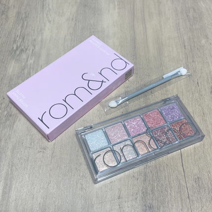 ベターザンパレット/rom&nd/アイシャドウパレットを使ったクチコミ(1枚目)